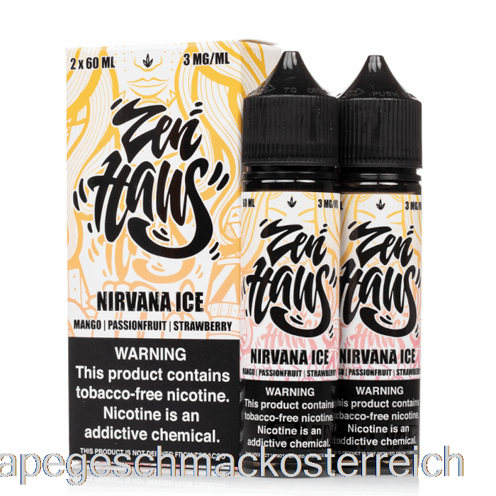 Nirvana Ice - Zen Haus - 120ml 3mg Vape-Geschmack